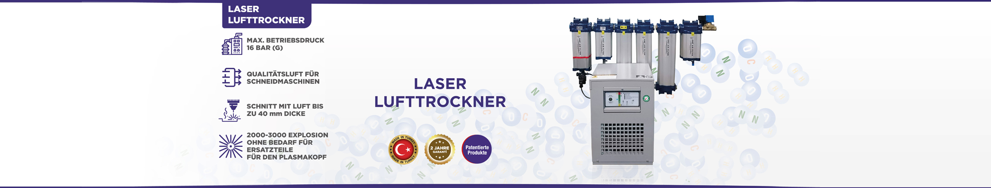 Laser-Lufttrockner